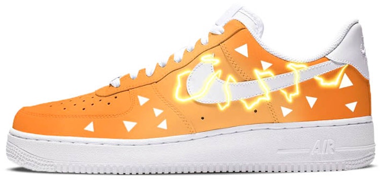 custom-shoes-nike-air-force-1-low-zenitsu-thunder-breathing