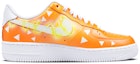 Order 【訂製球鞋】Nike Air Force 1 空軍一號 鬼滅之刃 我妻善逸 雷之呼吸 壹之型霹靂一閃 動漫主題訂製 耐磨防滑 低幫休閒板鞋 橙黃色
