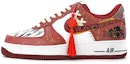 Buy 【订制鞋款】耐克空军1号低帮 黑红 '达·芬奇中国新年' DA8478-101(TeamM-男款中国结)