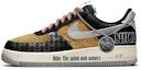 Buy 【定制球鞋】Nike Air Force 1 Low 海盗 藏寶圖 噴繪 低幫 板鞋 男款 黑黃