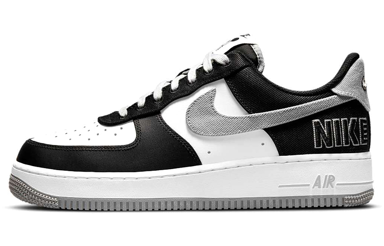 Sizing [Sepatu Kustom] Nike Air Force 1 Low Hitam Kuning 'Peta Harta Karun Semprot' CT2301-001(TeamE--男款海盗藏宝图黑黄)