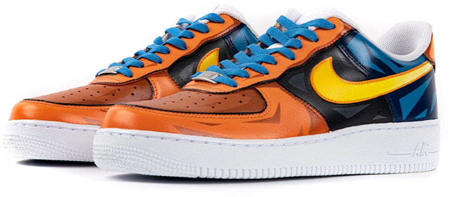 ナイキ エア フォース 1 ロー ブルー オレンジ '悟空ドラゴンボール' カスタムシューズ CW2288-111(TeamB-男款龙珠)-动漫主题定制 Lookbook ナイキ エア フォース 1 ロー ブルー オレンジ '悟空ドラゴンボール' カスタムシューズ CW2288-111(TeamB-男款龙珠)-动漫主题定制