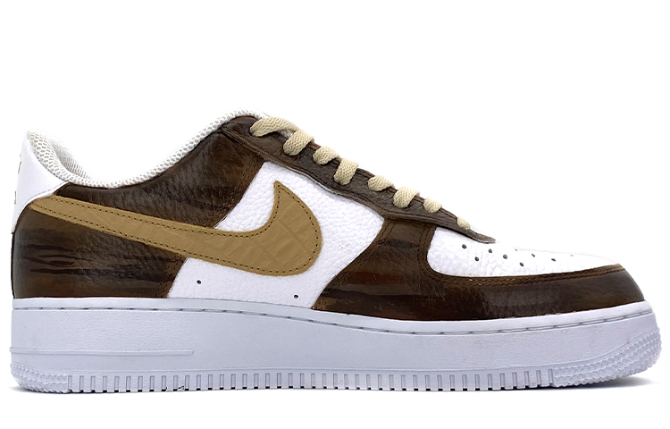 Order [Kasut Tersendiri] Nike Air Force 1 Low Custom 'Bangunan Bertiang Chongqing - Maohair' CW7567-101(TeamK-男女同款重庆吊脚楼白黄)