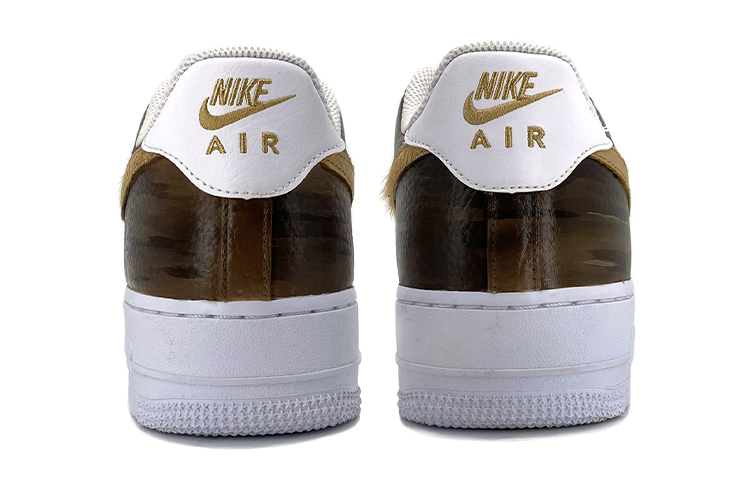 Shop [Kasut Tersendiri] Nike Air Force 1 Low Custom 'Bangunan Bertiang Chongqing - Maohair' CW7567-101(TeamK-男女同款重庆吊脚楼白黄)