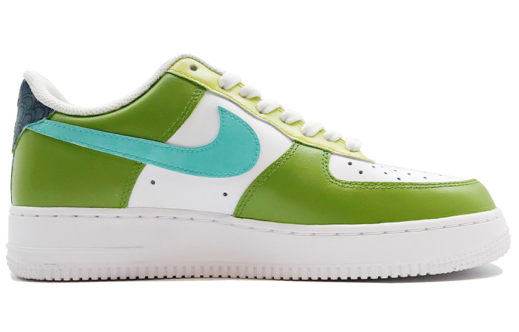 Order [定制鞋] 耐克空军一号低帮定制‘晨曦波浪’ 315122-111(TeamD-男款日出海浪手绘彩绘)