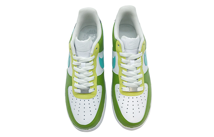 Shop [定制鞋] 耐克空军一号低帮定制‘晨曦波浪’ 315122-111(TeamD-男款日出海浪手绘彩绘)