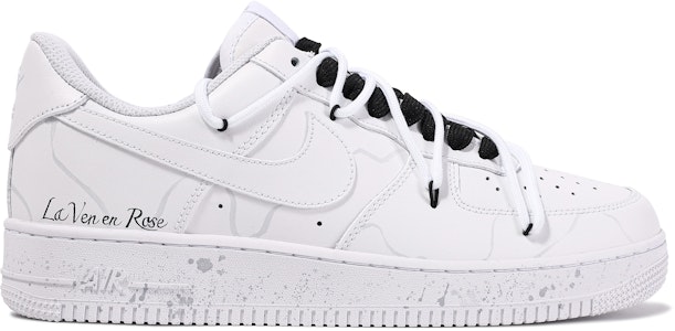 【定制球鞋】Nike Air Force 1 Low 達芬奇定制 禮盒 最後一支玫瑰 玫瑰 潮流 低幫 板鞋 男款 白 Lookbook 【定制球鞋】Nike Air Force 1 Low 達芬奇定制 禮盒 最後一支玫瑰 玫瑰 潮流 低幫 板鞋 男款 白