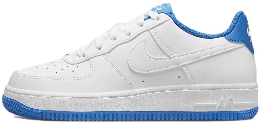 나이키 에어포스 1 로우 '블루 채플' (커스텀) DV1331-101(TeamE-女款蓝色纪念馆北卡蓝) Details for 나이키 에어포스 1 로우 '블루 채플' (커스텀) DV1331-101(TeamE-女款蓝色纪念馆北卡蓝)