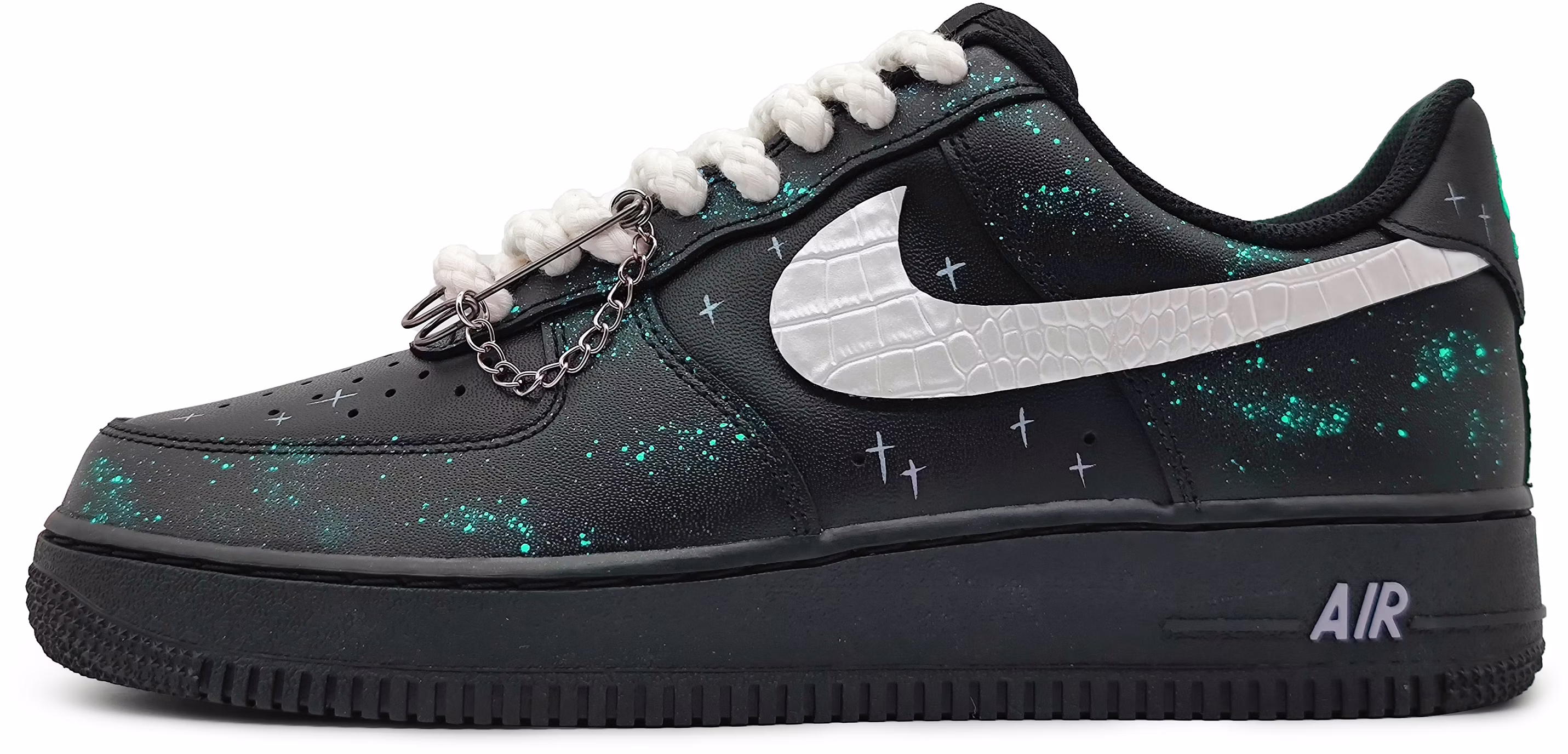custom-shoes-nike-air-force-1-low-le-aurora-borealis-green-black-silver