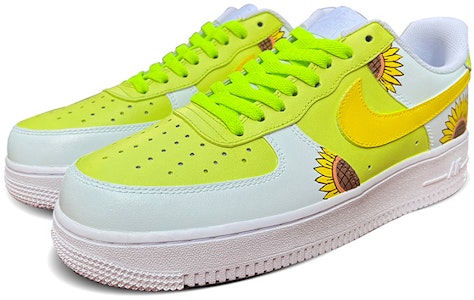 나이키 에어포스1 로우 LE '아보카도 & 베이비블루 해바라기' DH2920-111(TeamD-向日葵手绘彩绘黄绿蓝) Lookbook 나이키 에어포스1 로우 LE '아보카도 & 베이비블루 해바라기' DH2920-111(TeamD-向日葵手绘彩绘黄绿蓝)