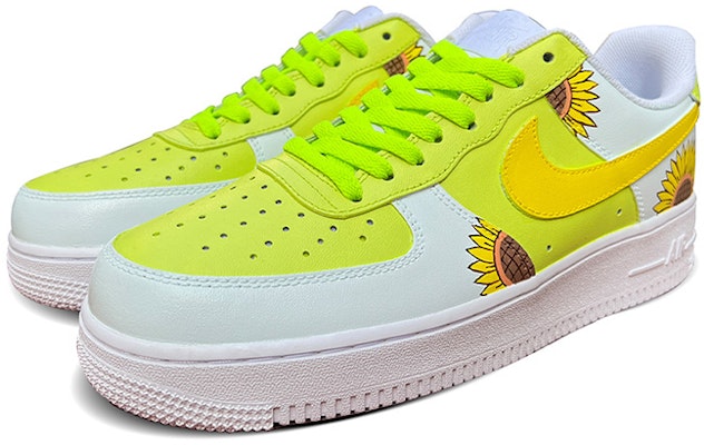 Zapatillas Nike Air Force 1 Low LE 'Verde Aguacate y Azul Bebé Girasol' DH2920-111(TeamD-向日葵手绘彩绘黄绿蓝) Lookbook Zapatillas Nike Air Force 1 Low LE 'Verde Aguacate y Azul Bebé Girasol' DH2920-111(TeamD-向日葵手绘彩绘黄绿蓝)
