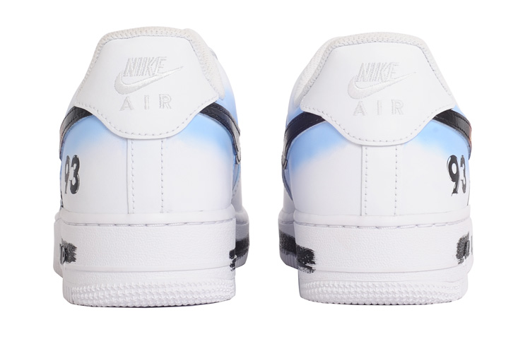 Shop ナイキ AF1 ロー LE "カスタム(黒白)" DH2920-111(Team20-女款机车)