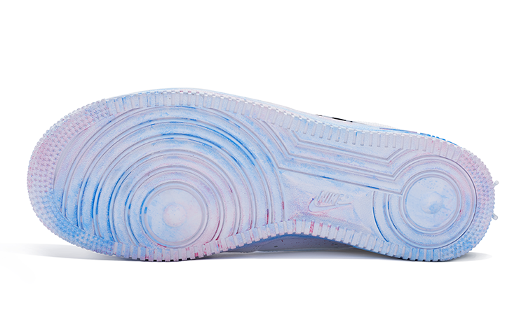 Purchase ナイキ AF1 ロー LE "青ピンクタイダイ" (カスタム) DH2920-111(Team11-女款棉花糖涂鸦蓝粉)