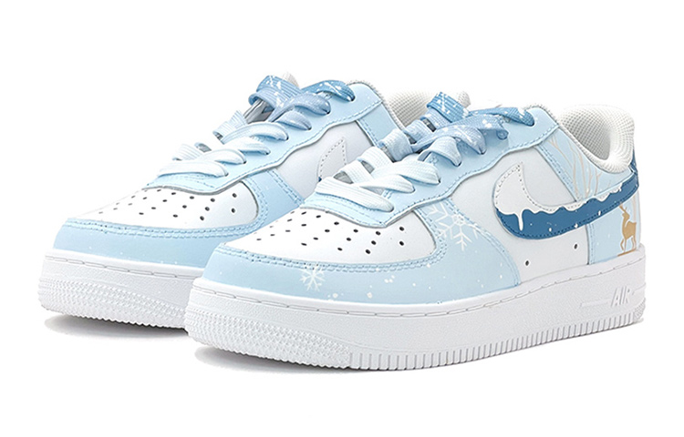 Lookbook Zapatillas Nike Air Force 1 Low LE 'Navidad Copos de Nieve - Reno' DH2920-111(TeamS-圣诞麋鹿SBOX)
