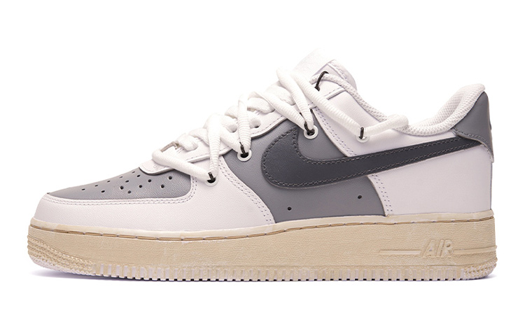 [Custom Shoes] Nike Air Force 1 Low LE 'Custom Smoke Grey Hand-Painted'