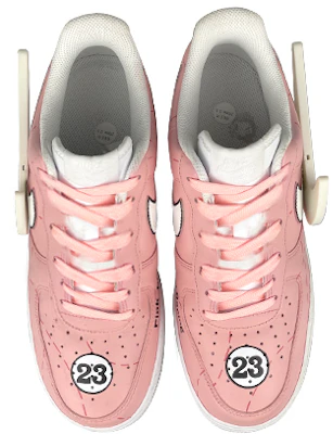 【定制球鞋】Nike Air Force 1 Low LE 空軍一號 賽博朋克LED勾 粉豬 保時捷塗裝 低幫 板鞋 GS 白粉 Purchase 【定制球鞋】Nike Air Force 1 Low LE 空軍一號 賽博朋克LED勾 粉豬 保時捷塗裝 低幫 板鞋 GS 白粉