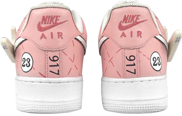 【定制球鞋】Nike Air Force 1 Low LE 空軍一號 賽博朋克LED勾 粉豬 保時捷塗裝 低幫 板鞋 GS 白粉 Details for 【定制球鞋】Nike Air Force 1 Low LE 空軍一號 賽博朋克LED勾 粉豬 保時捷塗裝 低幫 板鞋 GS 白粉