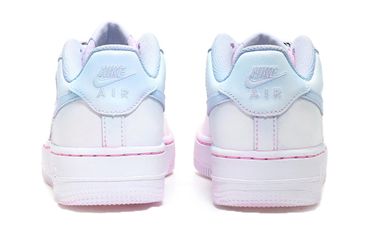 Purchase カスタムシューズ: ナイキ エア フォース 1 ロー LE 'ディップドグラデーションダブルフック' DH2920-111(Team10-双钩浸染粉紫)