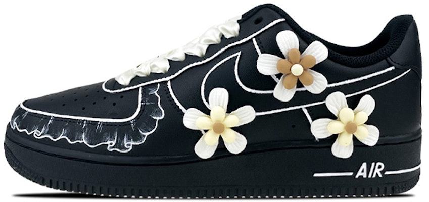 나이키 에어포스 1 LE '꽃레이스'(커스텀) DH2920-001(Team叁-女款立体花朵) Buy 나이키 에어포스 1 LE '꽃레이스'(커스텀) DH2920-001(Team叁-女款立体花朵)