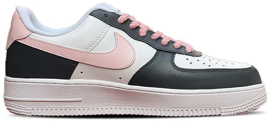【定製球鞋】Nike Air Force 1 Low LE 空軍一號 可愛 法鬥 小狗 黑粉撞色 麻繩鞋帶 手繪彩繪 低幫 板鞋 GS 黑白粉 Order 【定製球鞋】Nike Air Force 1 Low LE 空軍一號 可愛 法鬥 小狗 黑粉撞色 麻繩鞋帶 手繪彩繪 低幫 板鞋 GS 黑白粉