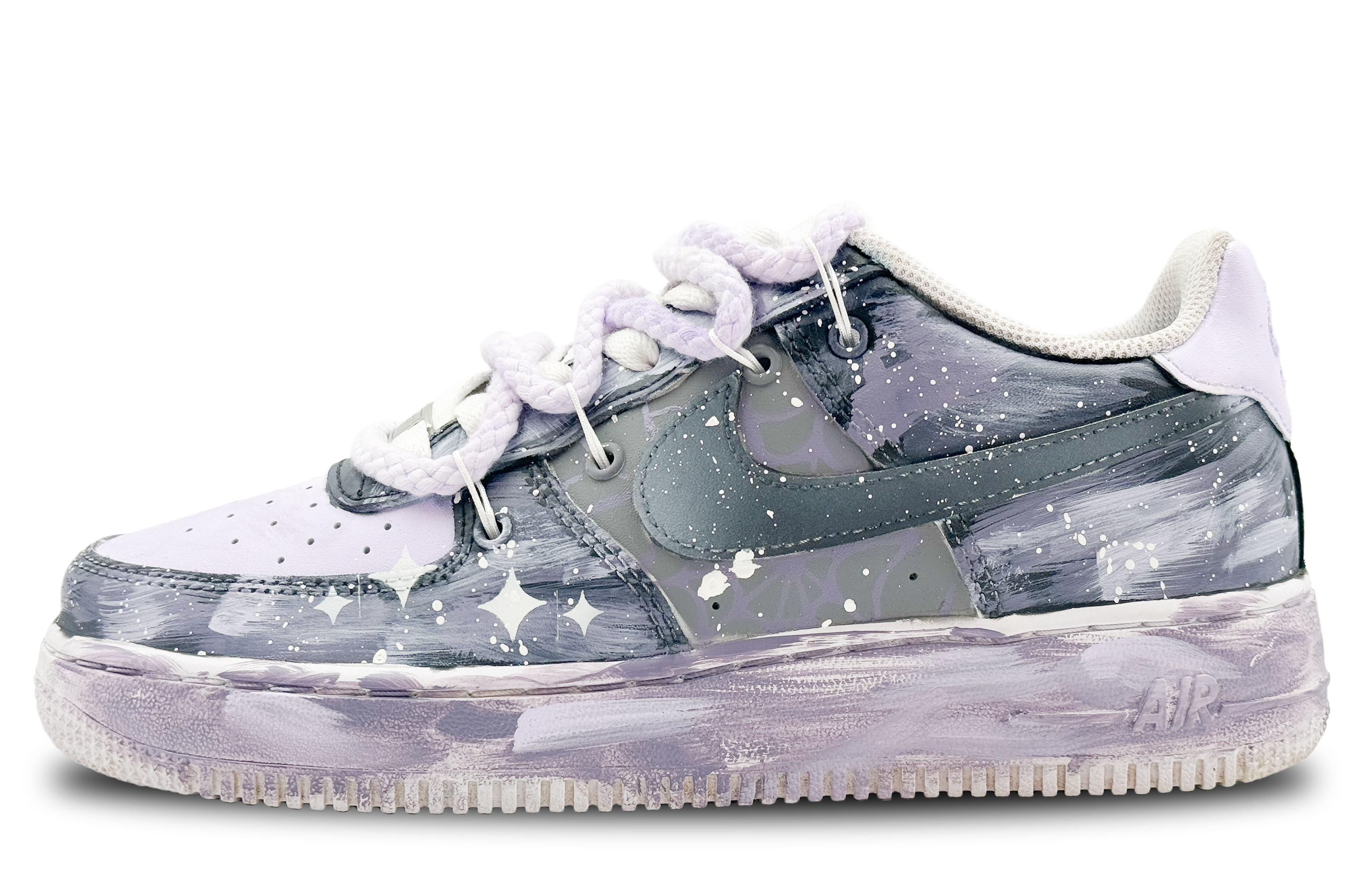 Order [Kasut Khusus] Nike Air Force 1 Low LE 'Galaxy Graffiti' DH2920-111(Team169-星空漫步SBOX)