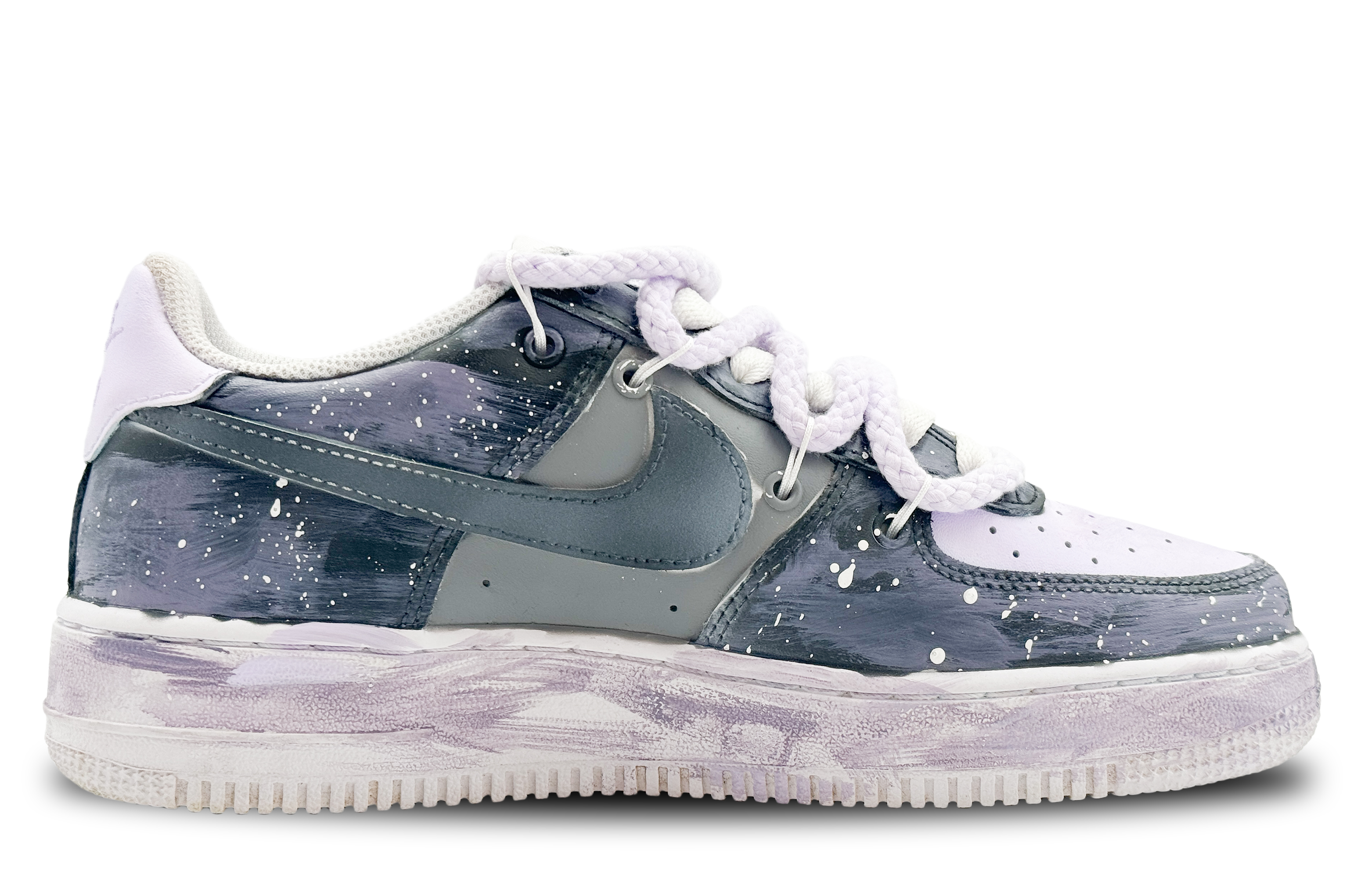 Lookbook [Kasut Khusus] Nike Air Force 1 Low LE 'Galaxy Graffiti' DH2920-111(Team169-星空漫步SBOX)