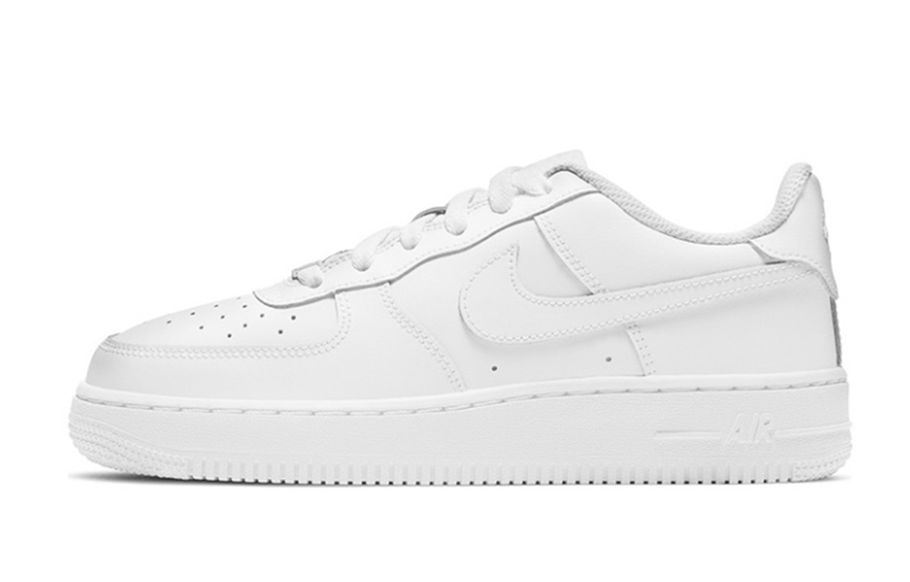 Details for 【訂製球鞋】Nike Air Force 1 Low LE 哥特永恆 百搭復古 浸染潑墨 解構鞋帶 低幫 板鞋 GS 灰黑