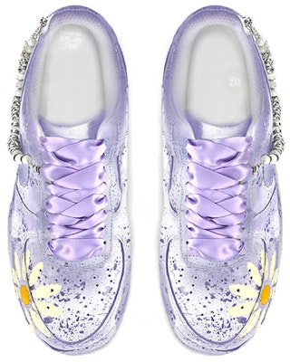 나이키 AF1 커스텀 데이지&보라 스플래터 (Nike AF1 Custom Daisy&Purple Splatter) DH2920-111(TeamY-女款小雏菊紫白) Shop 나이키 AF1 커스텀 데이지&보라 스플래터 (Nike AF1 Custom Daisy&Purple Splatter) DH2920-111(TeamY-女款小雏菊紫白)