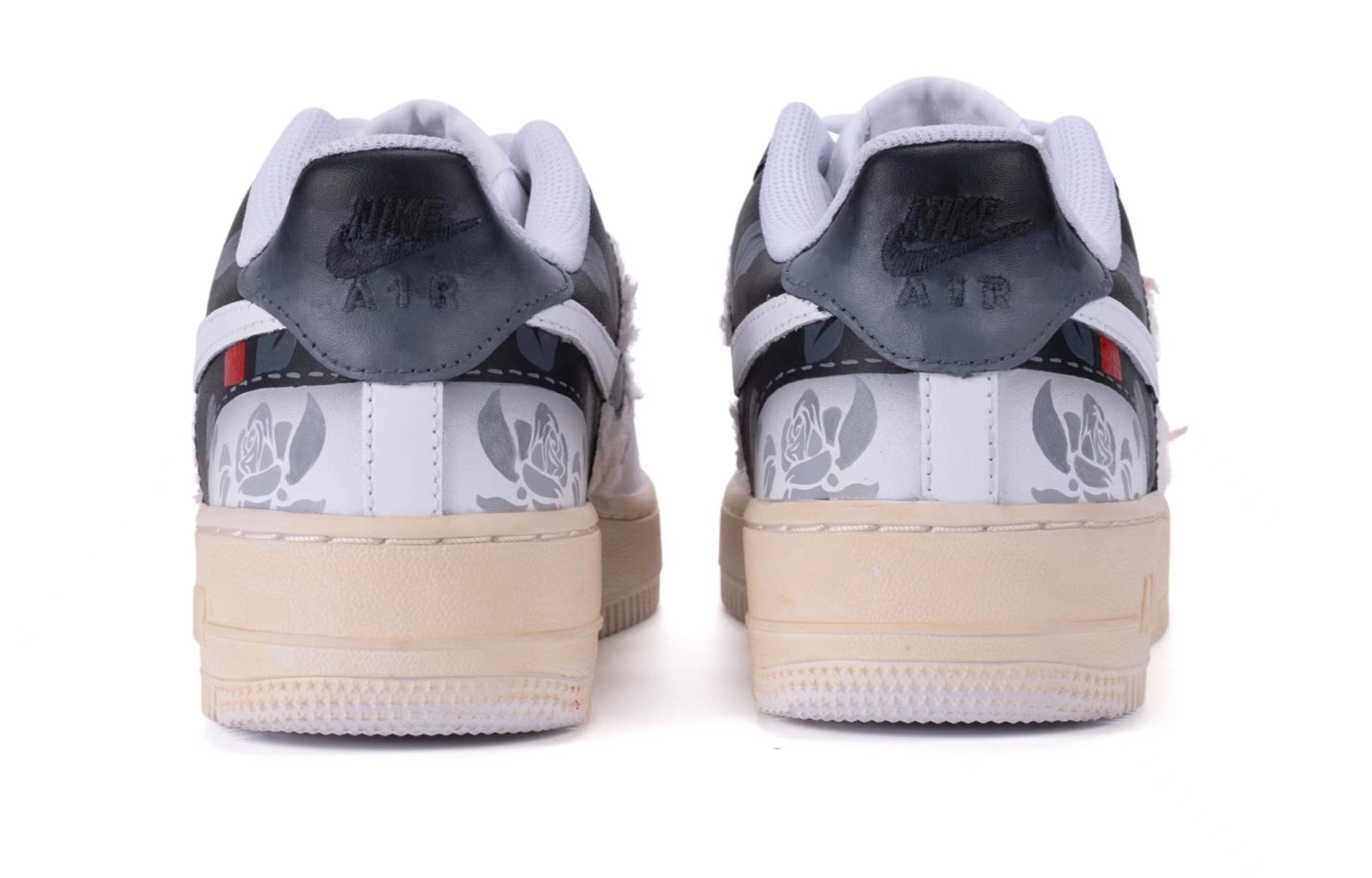 Shop [Zapatillas Personalizadas] Nike Air Force 1 Low LE 'Degradado Rosa Gris' DH2920-111(TeamR-女款灰玫瑰白黑)