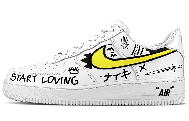 Buy ナイキ AF1 ロー LE "ラブレター" (Nike AF1 Low LE "Love Letter") DH2920-111(TeamY-手写的情话女款-)