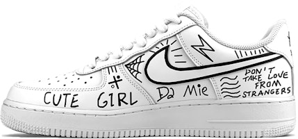 ナイキ AF1 ロー LE "ラブレター" (Nike AF1 Low LE "Love Letter") DH2920-111(TeamY-手写的情话女款-) Shop ナイキ AF1 ロー LE "ラブレター" (Nike AF1 Low LE "Love Letter") DH2920-111(TeamY-手写的情话女款-)