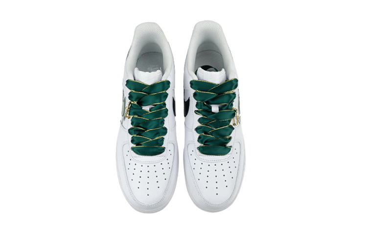 Shop 나이키 에어포스 1 로우 슬리데린 (커스텀) DH2920-111(Team叁-女款斯莱特林绿蛇)