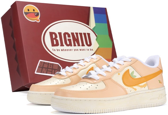 ナイキ AF1 ロー LE "レモン" (カスタム) DH2920-111(TeamR-女款柠檬橙黄色) Buy ナイキ AF1 ロー LE "レモン" (カスタム) DH2920-111(TeamR-女款柠檬橙黄色)