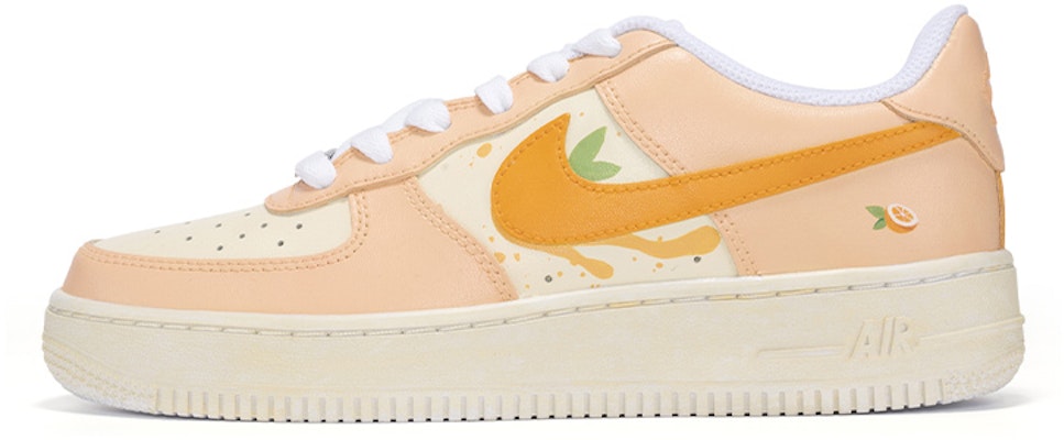 ナイキ AF1 ロー LE "レモン" (カスタム) DH2920-111(TeamR-女款柠檬橙黄色) Order ナイキ AF1 ロー LE "レモン" (カスタム) DH2920-111(TeamR-女款柠檬橙黄色)