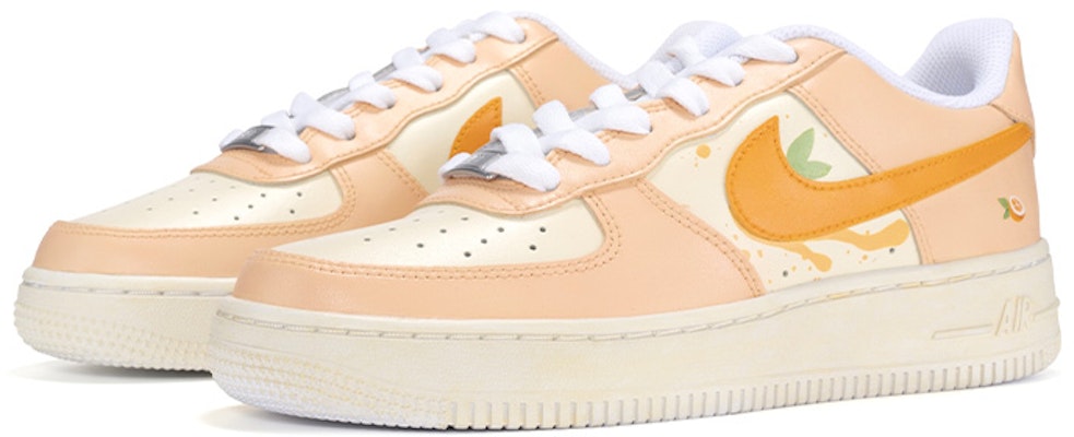 ナイキ AF1 ロー LE "レモン" (カスタム) DH2920-111(TeamR-女款柠檬橙黄色) Shop ナイキ AF1 ロー LE "レモン" (カスタム) DH2920-111(TeamR-女款柠檬橙黄色)
