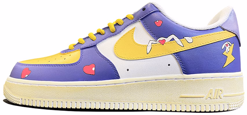カスタム エアフォース1 LE "雷兎" (青黄) DH2920-111(TeamD-女款闪电兔手绘涂鸦蓝黄) Buy カスタム エアフォース1 LE "雷兎" (青黄) DH2920-111(TeamD-女款闪电兔手绘涂鸦蓝黄)