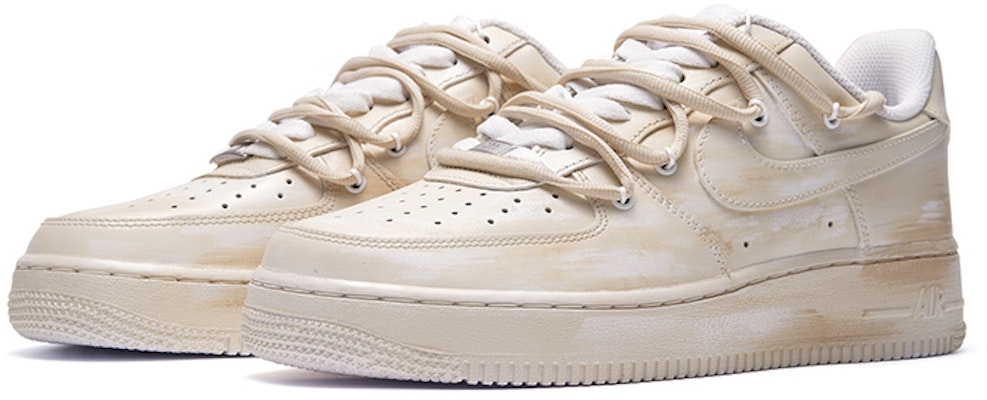 Zapatillas Nike Air Force 1 Low LE 'Místico Beige' Personalizadas DH2920-111(TeamR-女款迷幻米S-BOX) Lookbook Zapatillas Nike Air Force 1 Low LE 'Místico Beige' Personalizadas DH2920-111(TeamR-女款迷幻米S-BOX)
