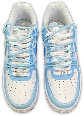 【カスタムシューズ】ナイキ エア フォース 1 ロー LE『ノースカロライナ ブルー オーシャン スター』 DH2920-111(TeamD-女款海洋之心手绘涂鸦白蓝) Purchase 【カスタムシューズ】ナイキ エア フォース 1 ロー LE『ノースカロライナ ブルー オーシャン スター』 DH2920-111(TeamD-女款海洋之心手绘涂鸦白蓝)