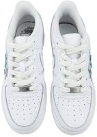 【定制球鞋】 Nike Air Force 1 Low LE 空軍一號 MAY 情侶 油畫 蔷薇玫瑰 低幫 板鞋 GS 白藍 Shop 【定制球鞋】 Nike Air Force 1 Low LE 空軍一號 MAY 情侶 油畫 蔷薇玫瑰 低幫 板鞋 GS 白藍