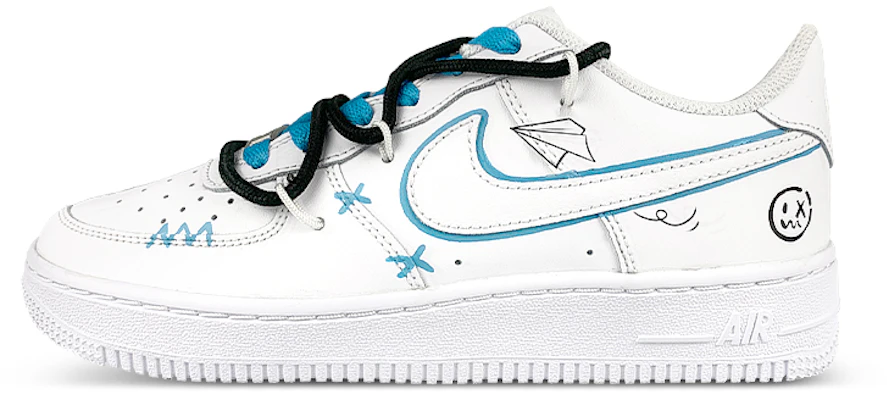 Zapatillas Nike Air Force 1 Low LE 'Paper Plane Graffiti' Blanco-Azul DH2920-111(Team47-女款鬼脸飞机解SBOX) Buy Zapatillas Nike Air Force 1 Low LE 'Paper Plane Graffiti' Blanco-Azul DH2920-111(Team47-女款鬼脸飞机解SBOX)