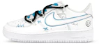 Buy Zapatillas Nike Air Force 1 Low LE 'Paper Plane Graffiti' Blanco-Azul DH2920-111(Team47-女款鬼脸飞机解SBOX)