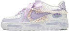 Buy 【客製化球鞋】Nike Air Force 1 Low LE 空軍一號 珍珠鬱金香 小香風 法式 夢幻 甜酷風 禮物 低筒 板鞋 GS 白紫