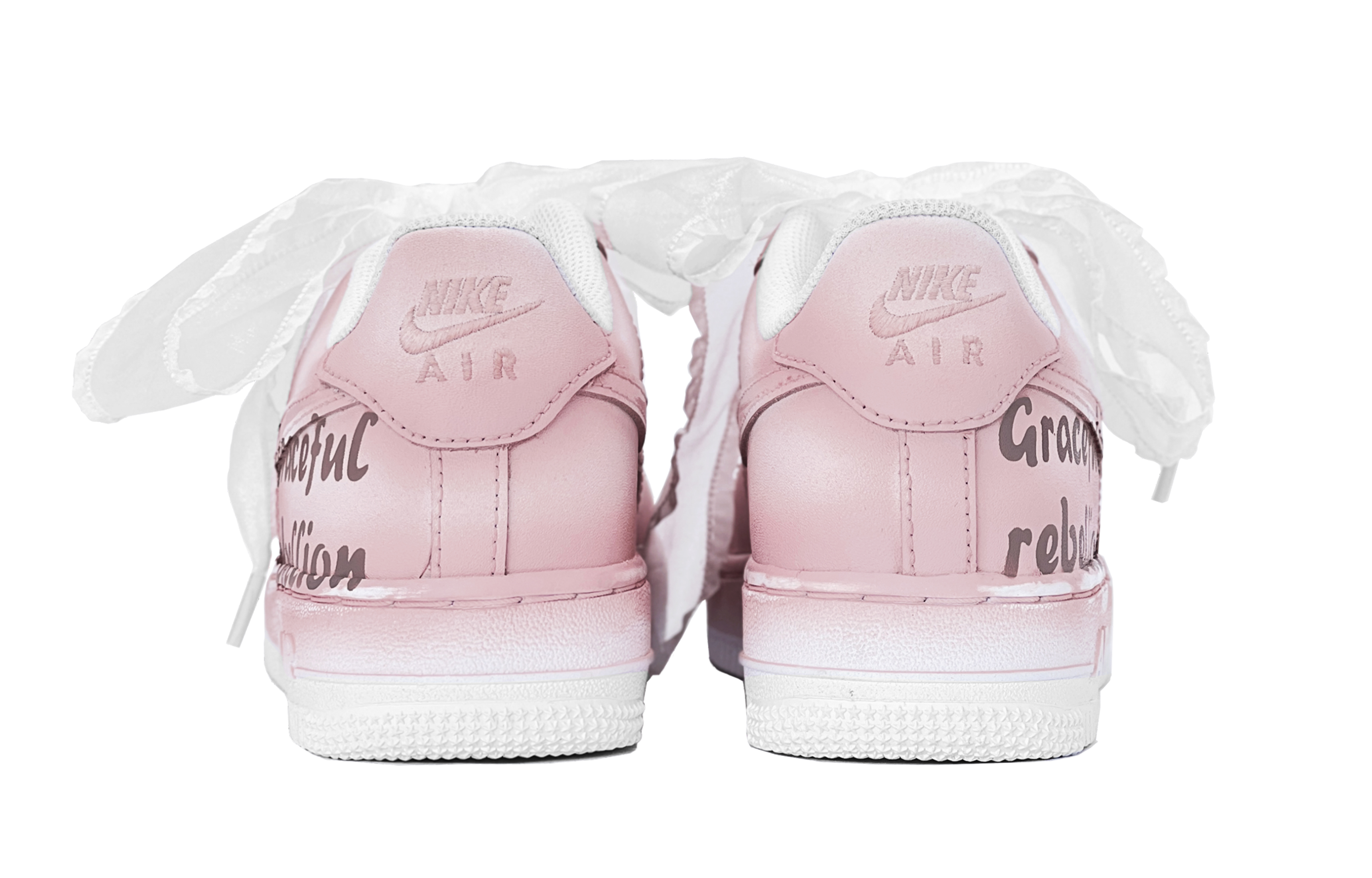 Shop ナイキ AF1 LE ピンク白 エレガンス反逆 (Nike AF1 LE Pink White Elegance Hangyaku) DH2920-111(TeamS-梦幻粉白涂鸦)