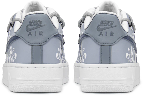 【定制球鞋】 Nike Air Force 1 Low LE 空軍一號 復古女孩 特殊禮盒 手繪噴繪 印花圖案 低幫 板鞋 GS 藍紫 Shop 【定制球鞋】 Nike Air Force 1 Low LE 空軍一號 復古女孩 特殊禮盒 手繪噴繪 印花圖案 低幫 板鞋 GS 藍紫