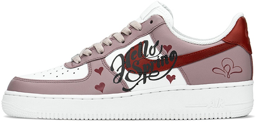 【訂製球鞋】 Nike Air Force 1 Low LE 櫻花 特殊禮盒 低幫 板鞋 GS 粉紅 Buy 【訂製球鞋】 Nike Air Force 1 Low LE 櫻花 特殊禮盒 低幫 板鞋 GS 粉紅