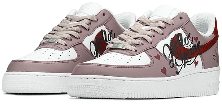 【訂製球鞋】 Nike Air Force 1 Low LE 櫻花 特殊禮盒 低幫 板鞋 GS 粉紅 Lookbook 【訂製球鞋】 Nike Air Force 1 Low LE 櫻花 特殊禮盒 低幫 板鞋 GS 粉紅