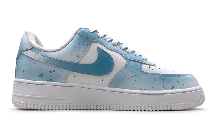 Order Zapatillas Nike Air Force 1 Low LE 'Pintura Salpicada Azul Blanco' DH2920-111(TeamS-女款夏日炫彩钩)