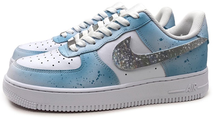 ナイキ エアフォース1 ロー LE 『スプラッターペイント ブルーホワイト』カスタムシューズ DH2920-111(TeamS-女款夏日炫彩钩) Lookbook ナイキ エアフォース1 ロー LE 『スプラッターペイント ブルーホワイト』カスタムシューズ DH2920-111(TeamS-女款夏日炫彩钩)