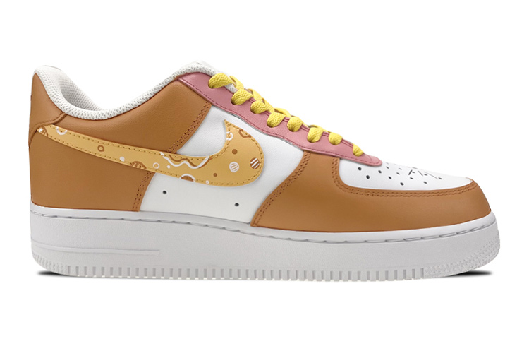 Lookbook 【カスタムシューズ】ナイキ エアフォース1 ロー LE 'バレンタインデーチーズボックス' DH2920-111(Team叁-女款奶酪芝士S-BOX)
