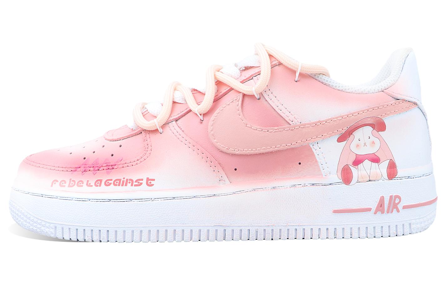Buy [Zapatillas Personalizadas] Nike Air Force 1 Low LE 'Conejo Ingenioso Rosa Blanco' DH2920-111-485188